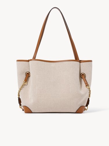 Chlo&eacute; Clover double carry bag in canvas - 6