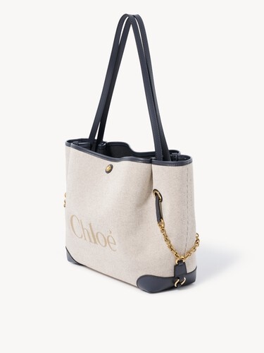 Chlo&eacute; Clover double carry bag in canvas - 4