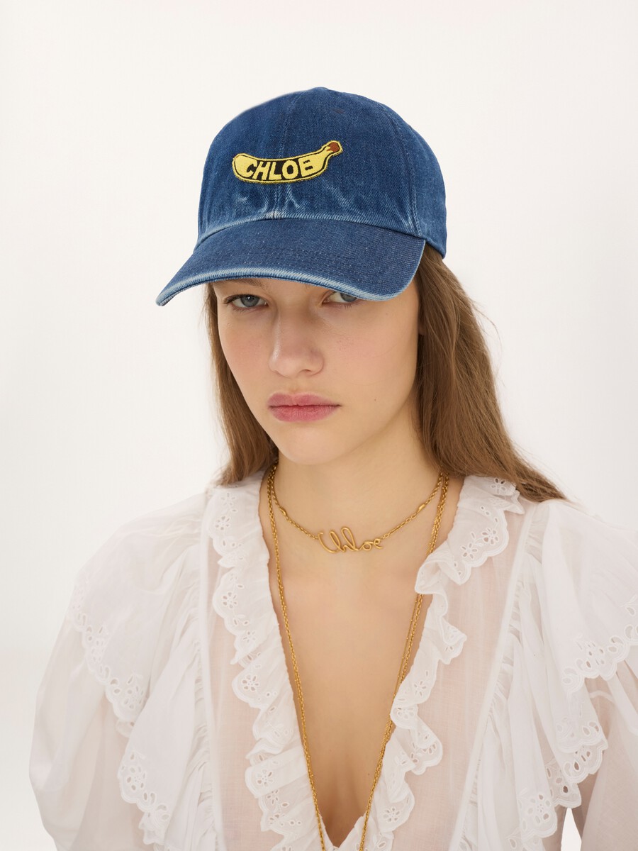 The Chlo&eacute; Chill cap in denim - 3