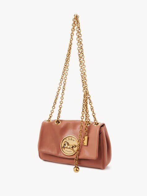 Small Chlo&eacute; Heritage shoulder bag in grained leather