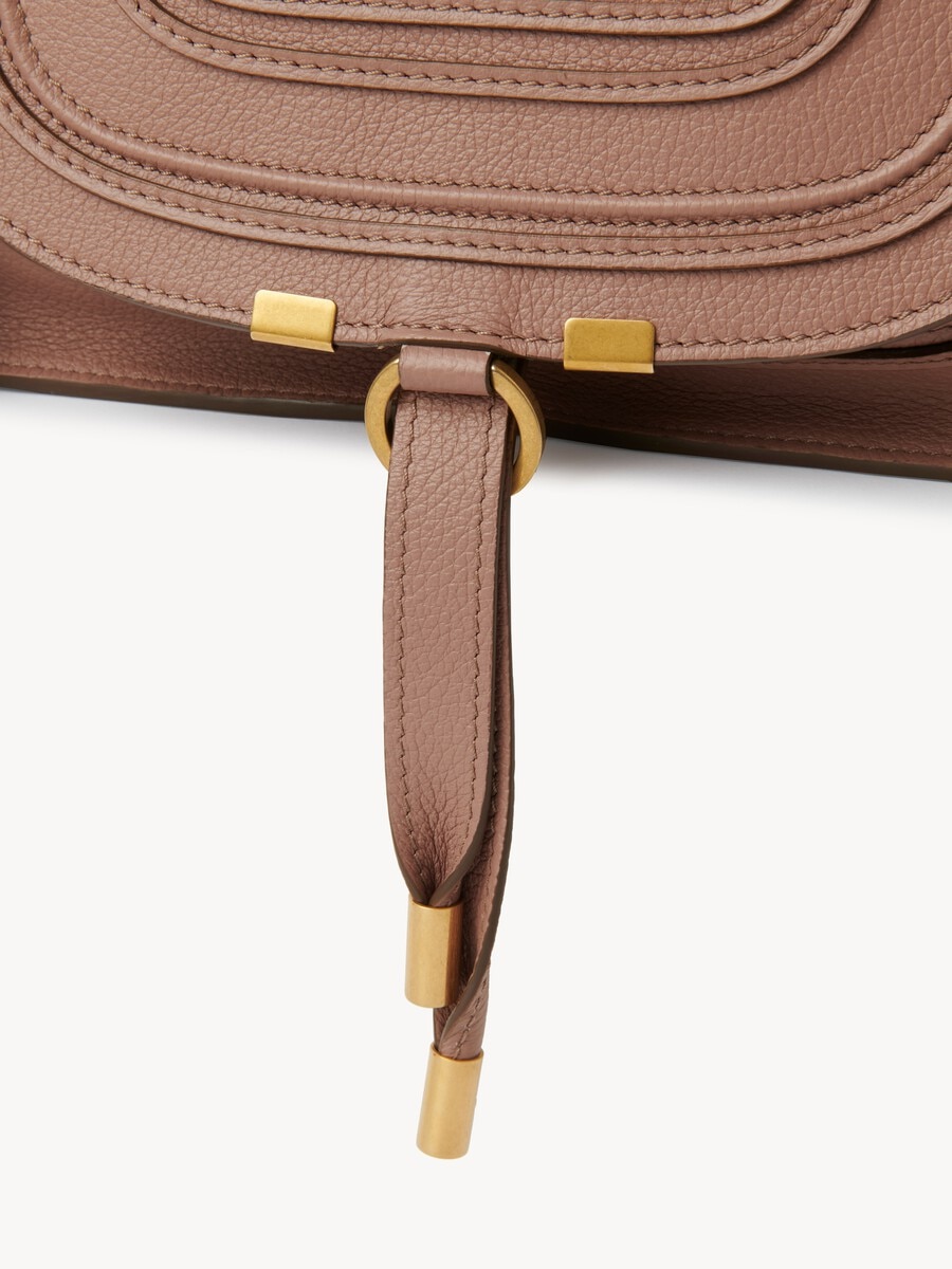 Small Marcie bag in grained leather - 6