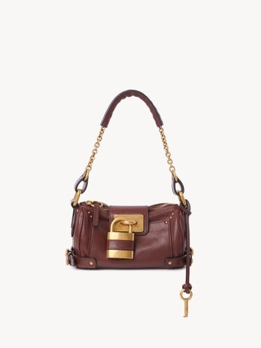 Bolso peque&ntilde;o de cadena Paddington de cuero granulado - 2