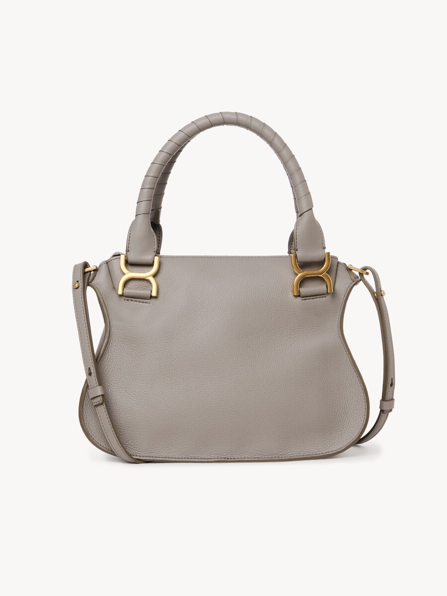 Small Marcie bag in grained leather - 7