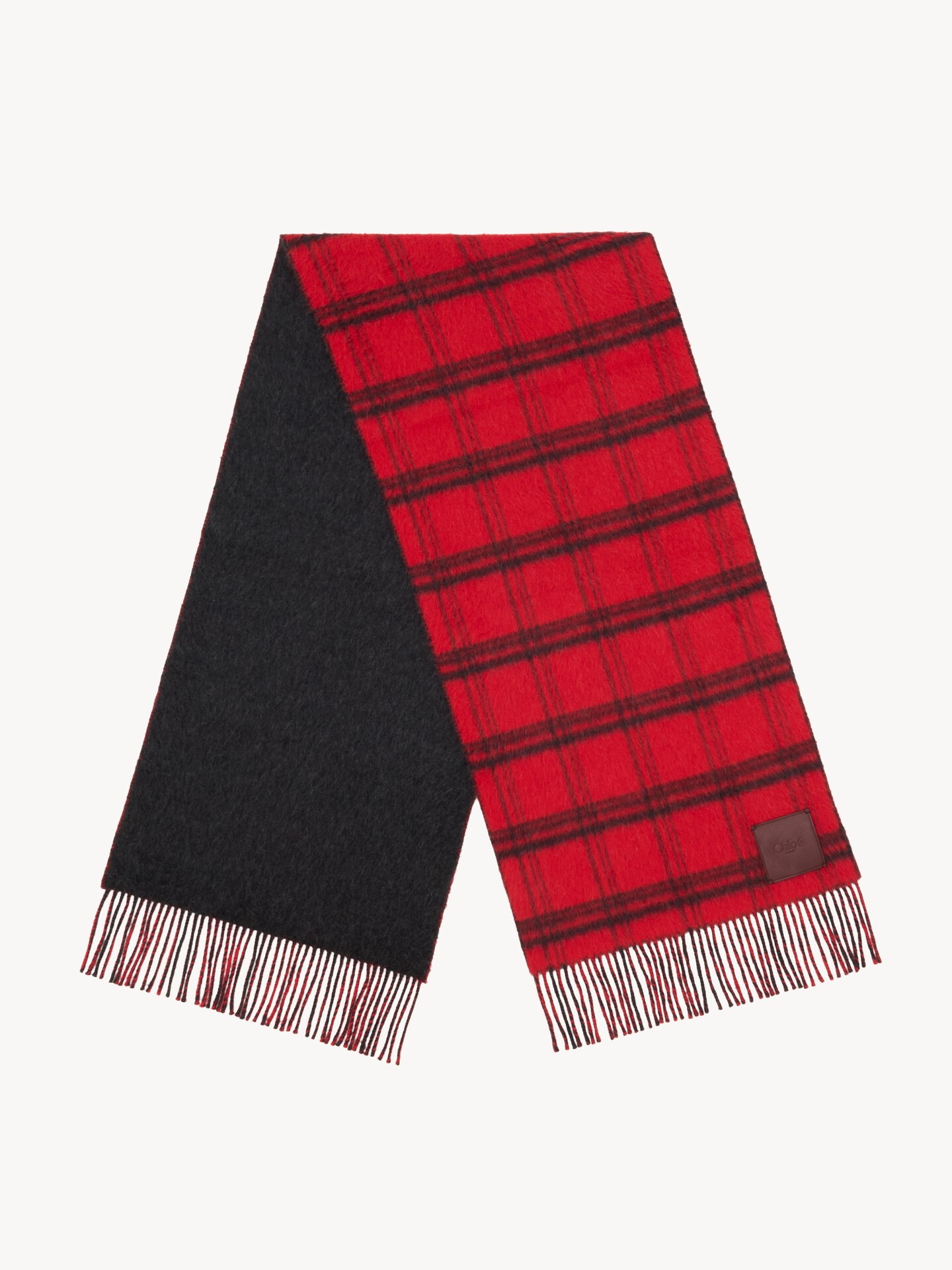 The Chlo&eacute; Covering scarf in alpaca wool - 1.0