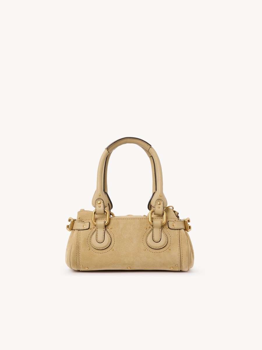 Small Paddington bag in suede leather - 4