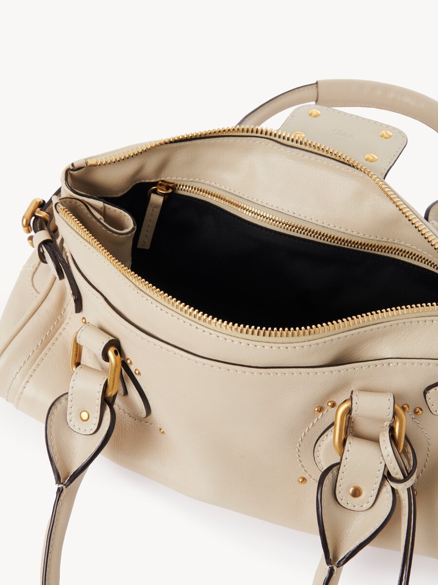Sac Paddington en cuir grain&eacute; - 5