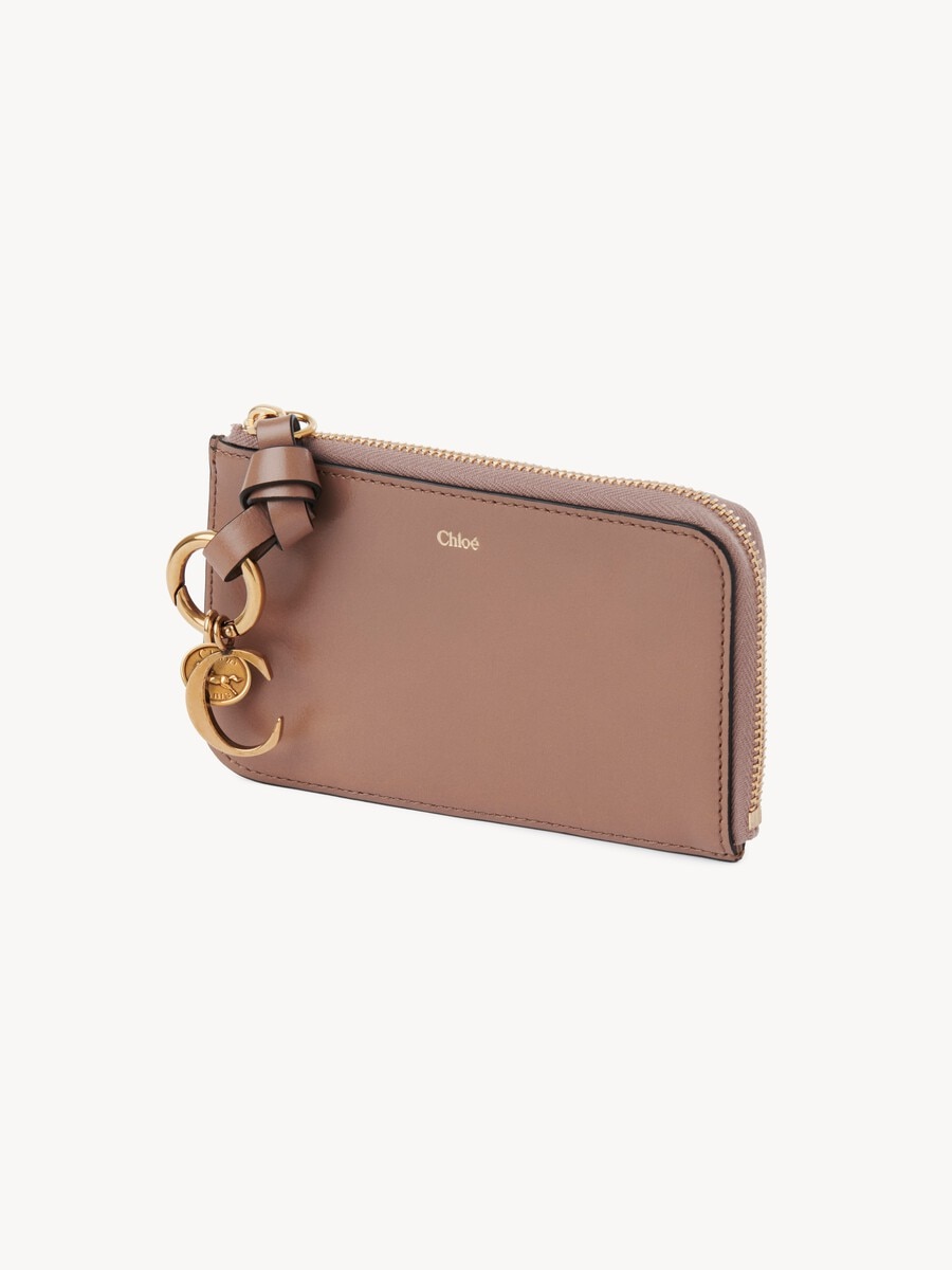 Alphabet wallet in shiny leather - 2