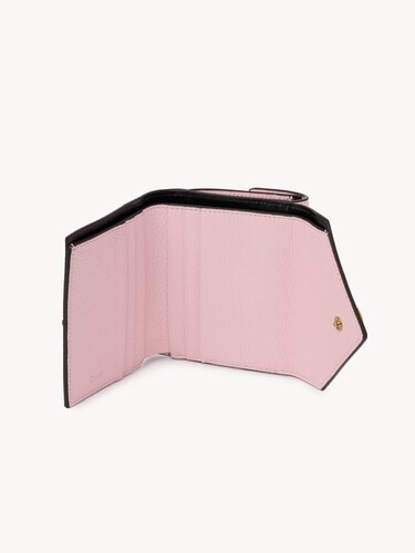 Small Envelope tri-fold in grained leather - 5