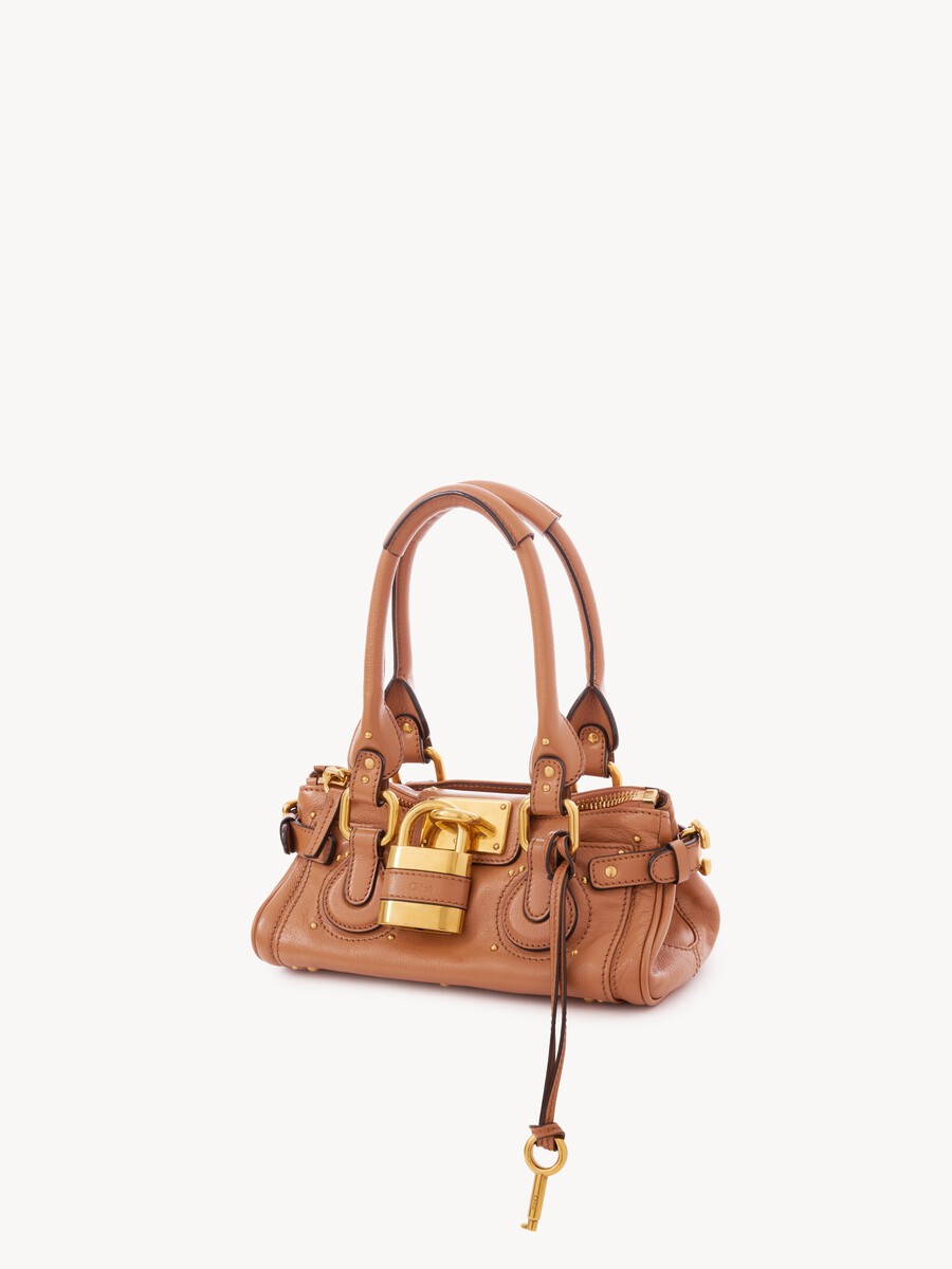 Bolso peque&ntilde;o Paddington de cuero granulado - 4