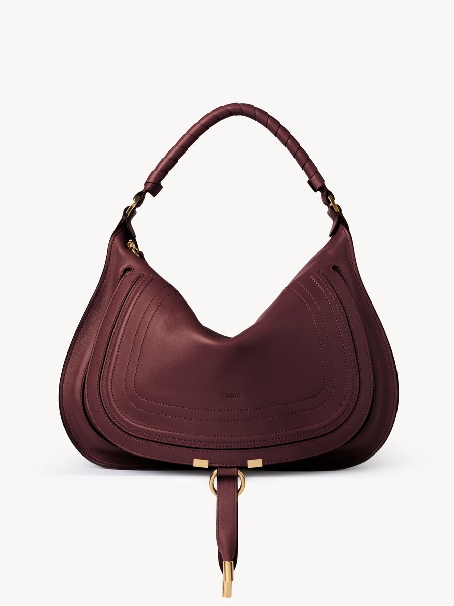 Bolso de hombro Marcie de cuero suave - 2