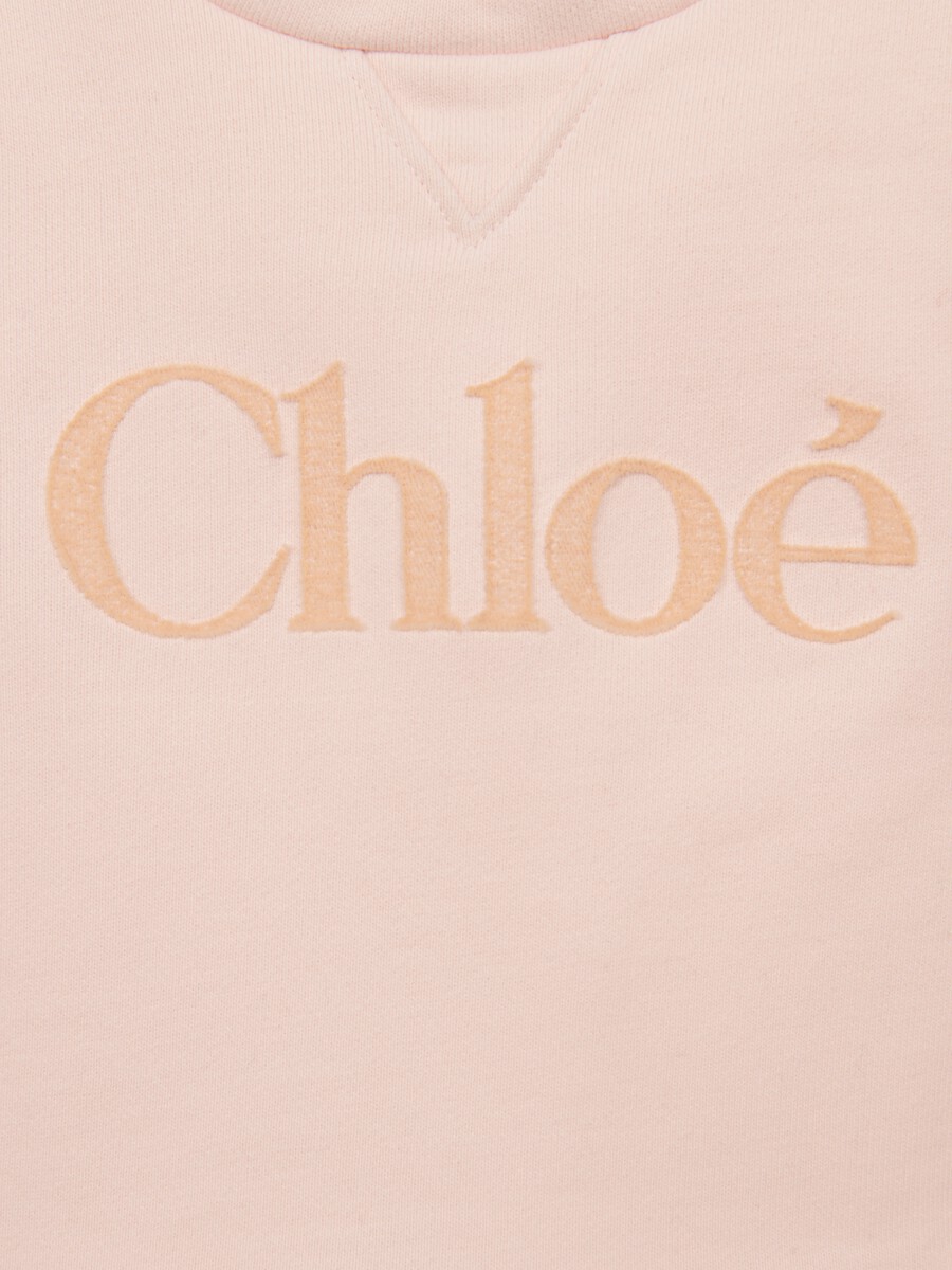 Robe &agrave; manches longues et logo enfant - 3