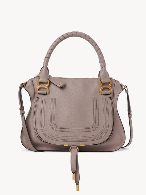 Bolso Marcie de cuero granulado