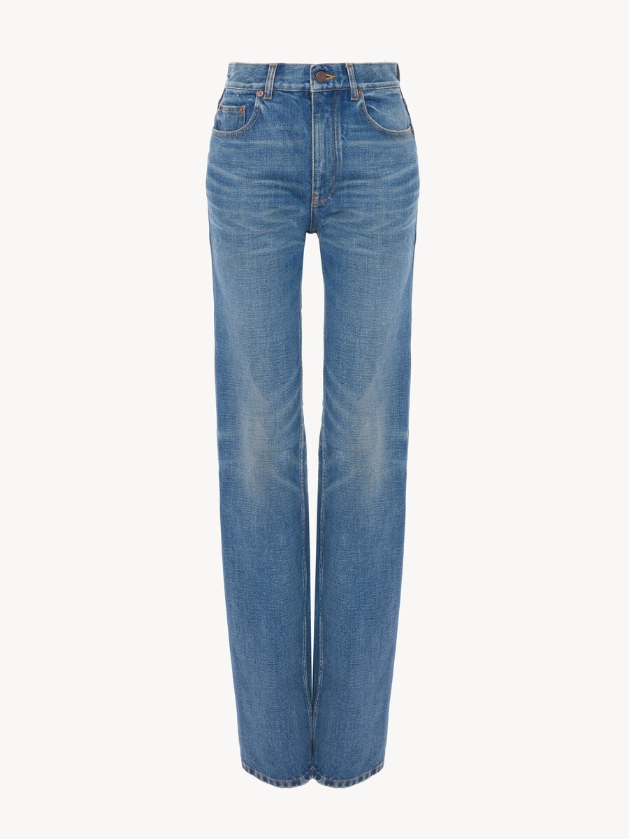 Straight jeans in denim - 2