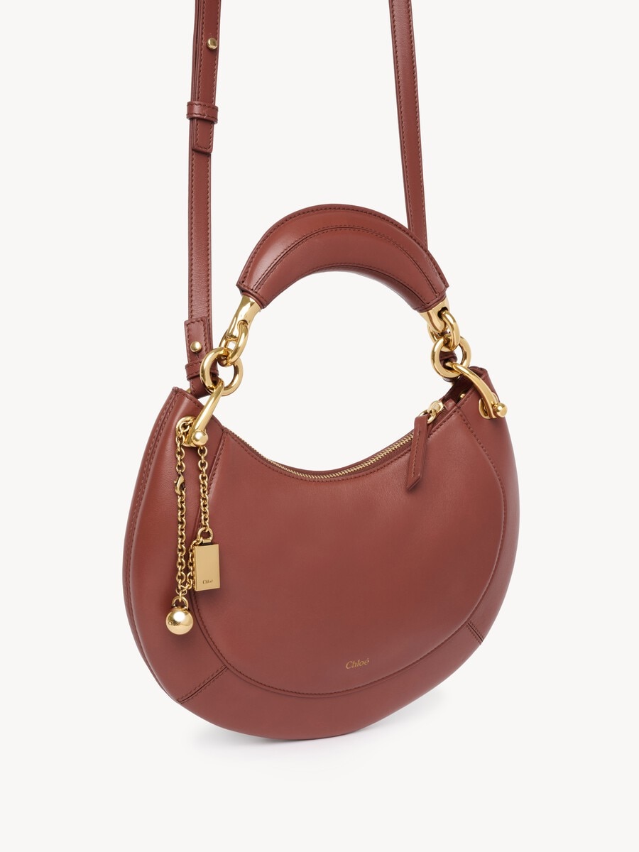 Small Chlo&eacute; Banana zipped hobo in soft leather - 4