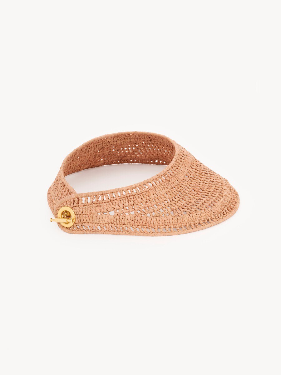 The Chlo&eacute; Raffia visor - 5