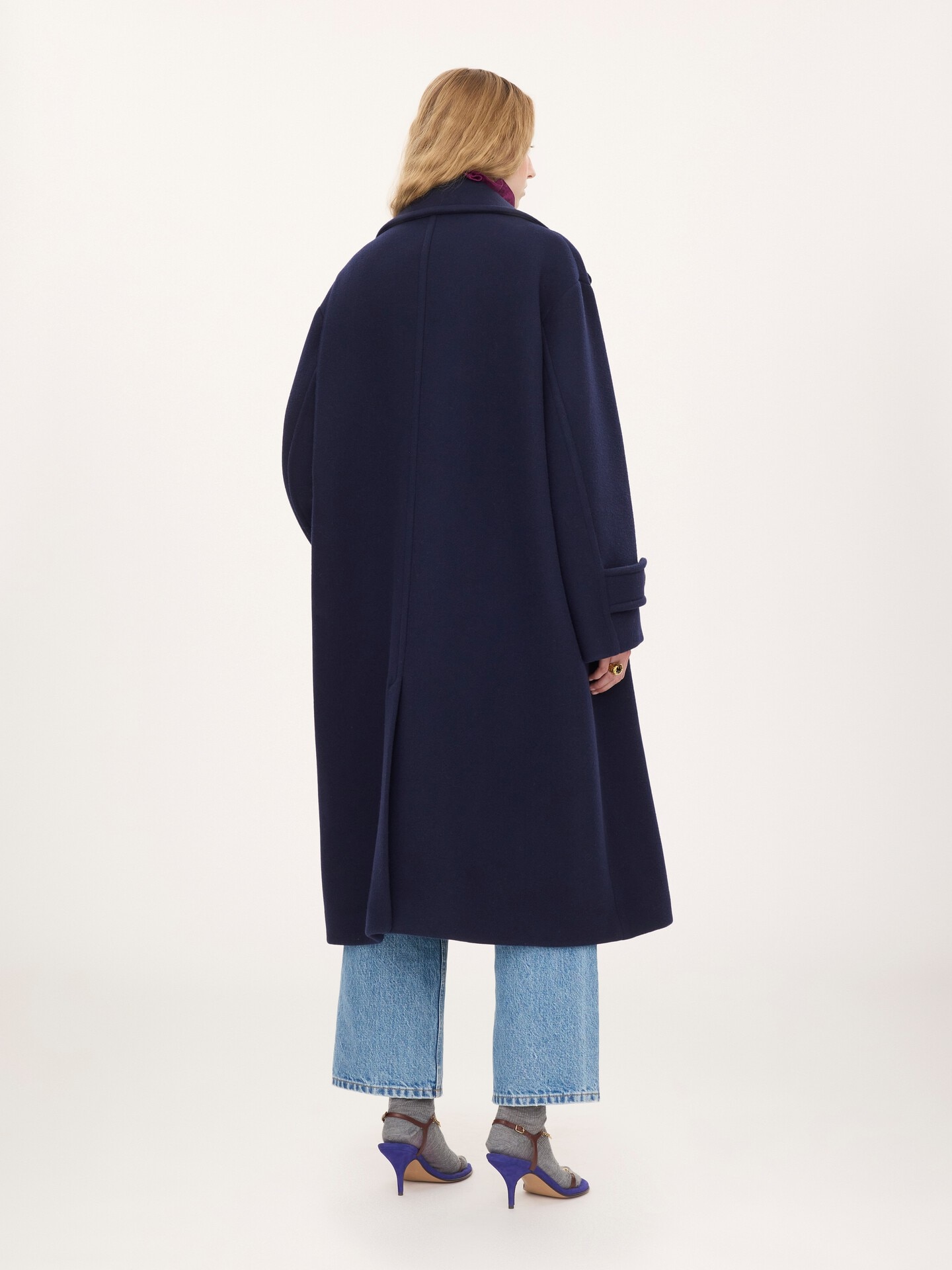 Manteau long oversize en laine - 5.0