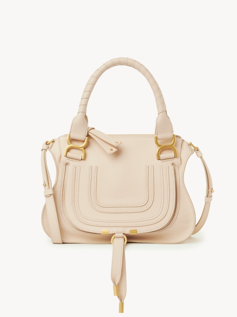 Small Marcie bag in grained leather - 1