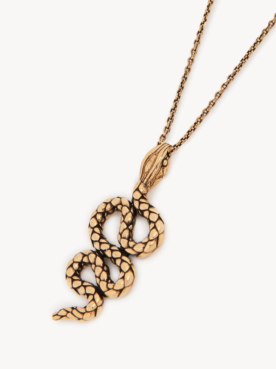 Collar con colgante Chlo&eacute; Snake - 3