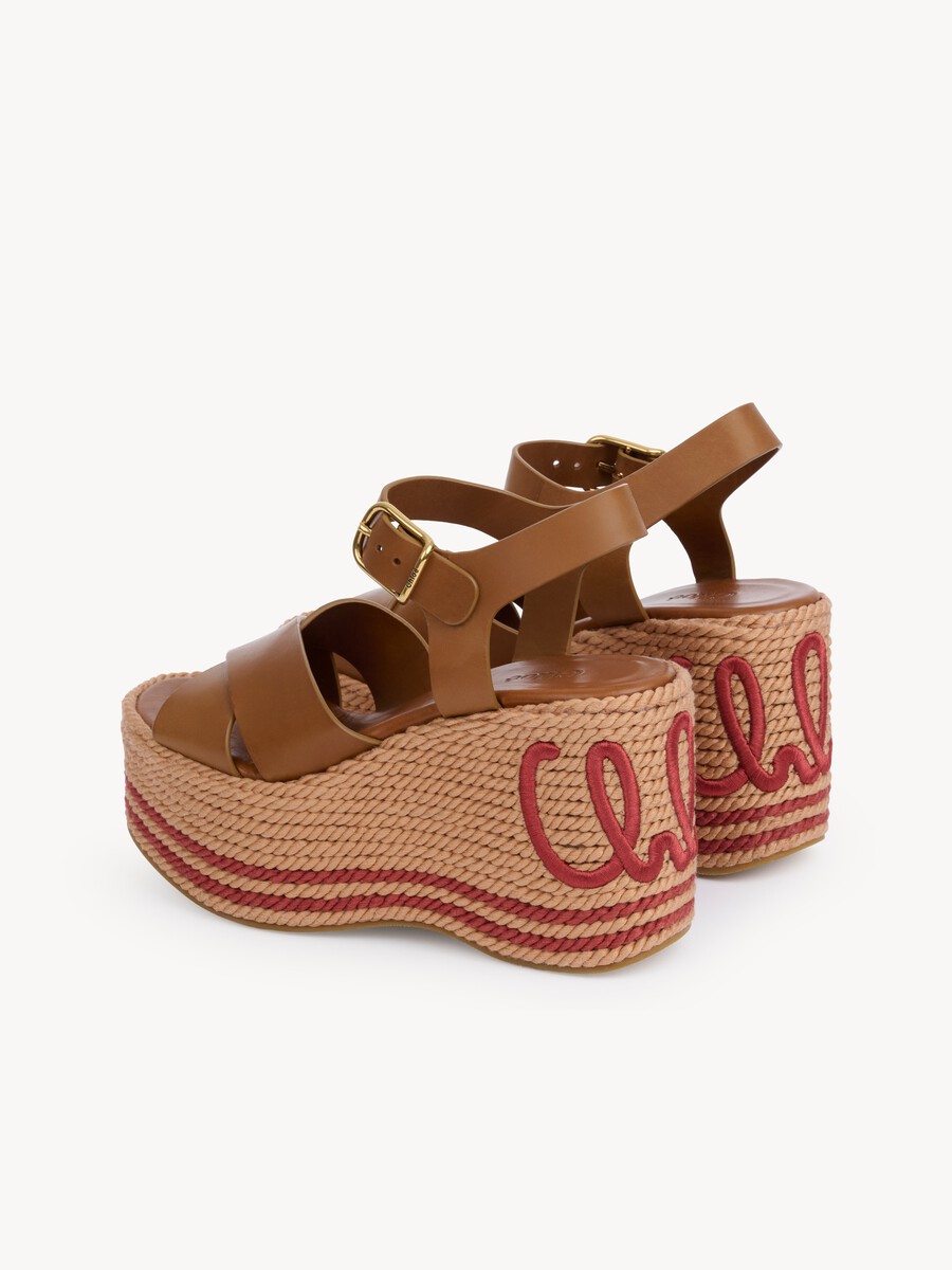 Sandalias con cu&ntilde;a Chlo&eacute; Sand - 5