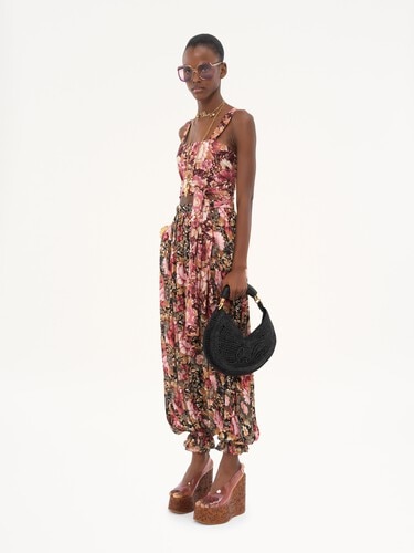 Summer Banana hobo bag in raffia - 10