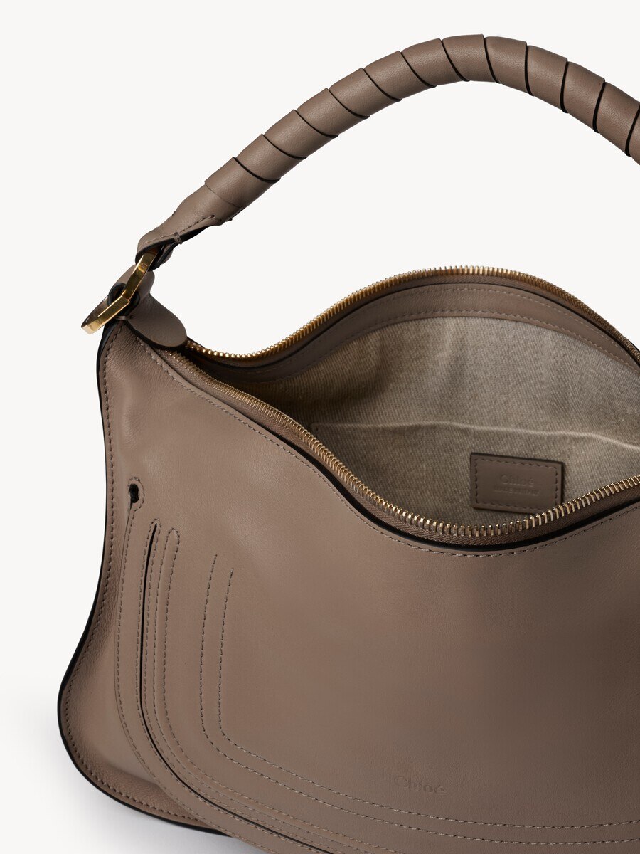 Small Marcie shoulder bag in soft leather - 7