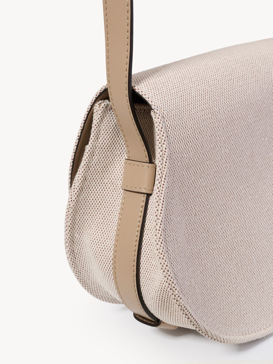 Small Marcie saddle bag in canvas - 6