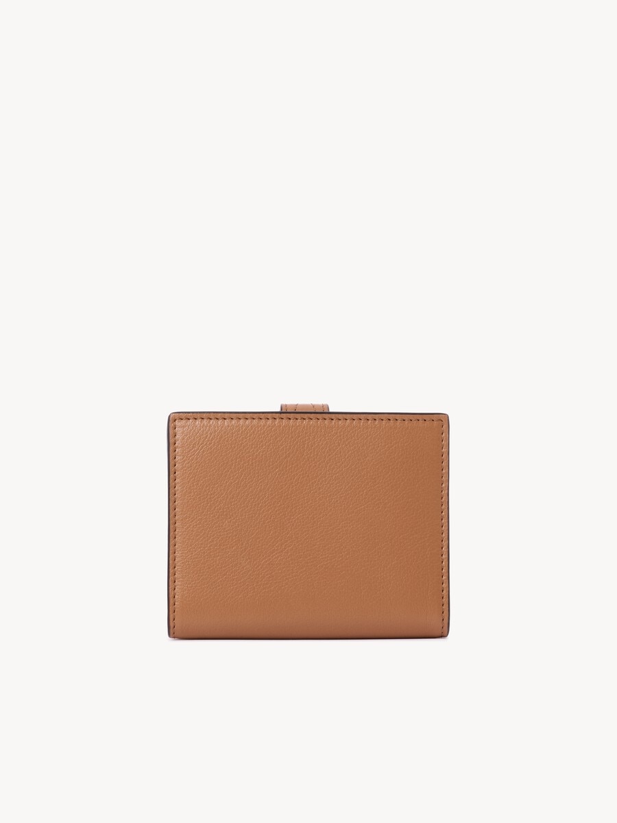 Portefeuille carr&eacute; Paddington en cuir grain&eacute; - 4