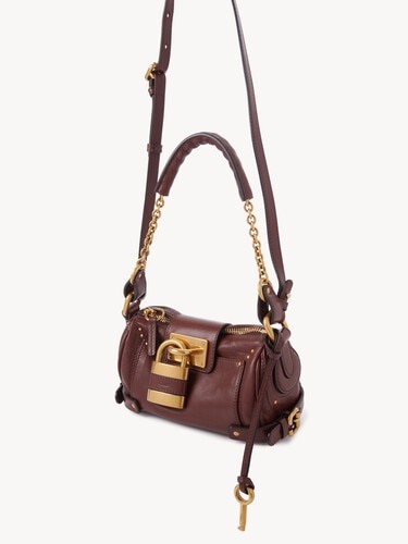 Bolso peque&ntilde;o de cadena Paddington de cuero granulado - 5