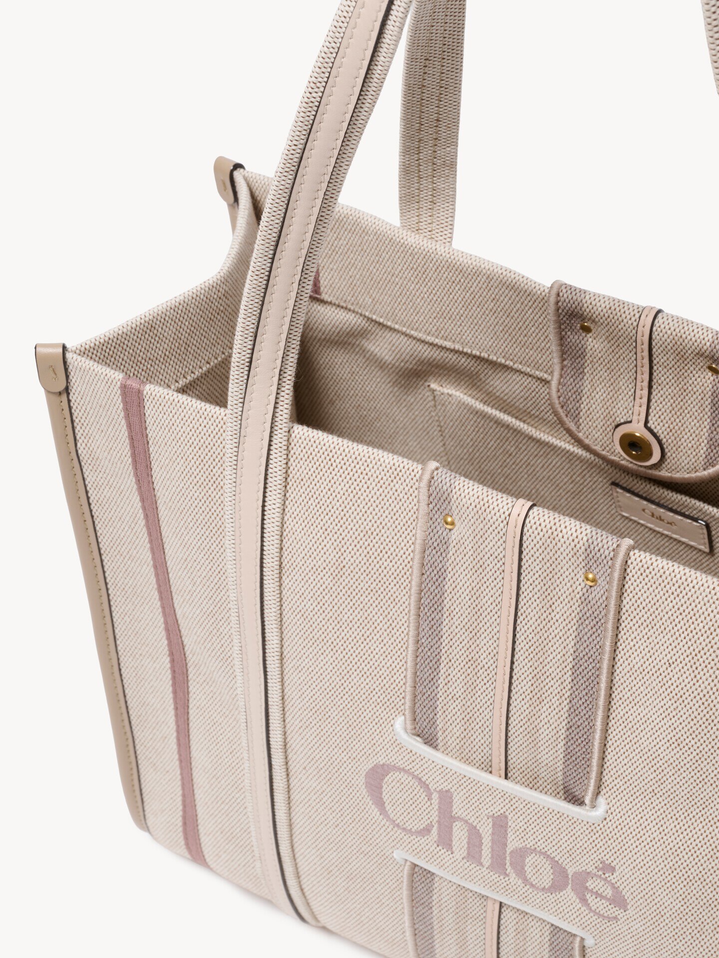 Woody Loop tote bag in canvas - 5.0