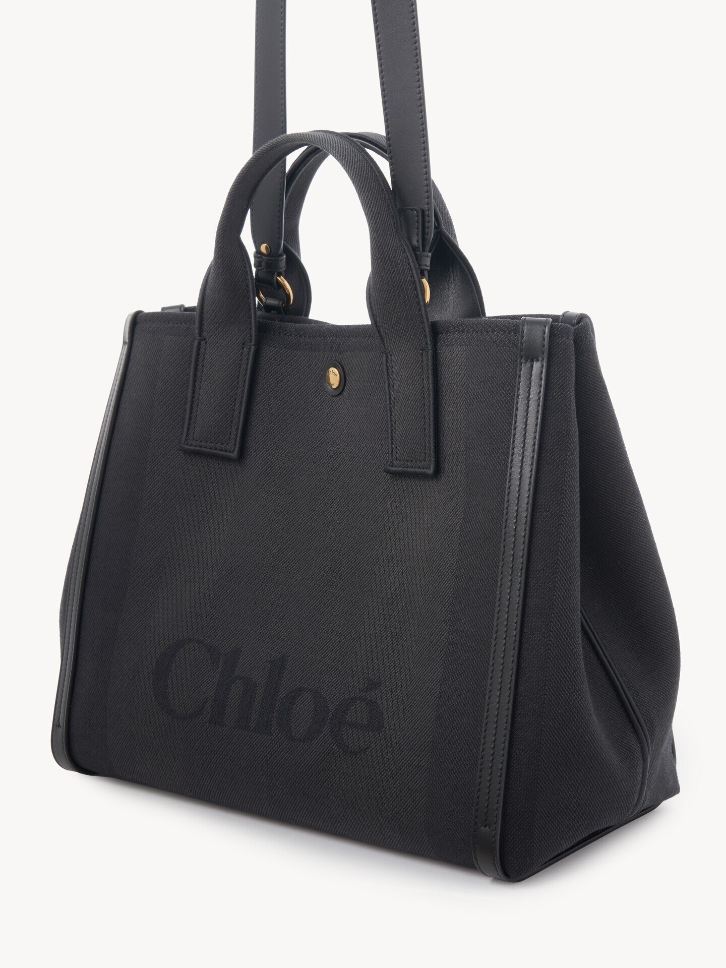 Chlo&eacute; Carry tote bag in canvas - 3.0