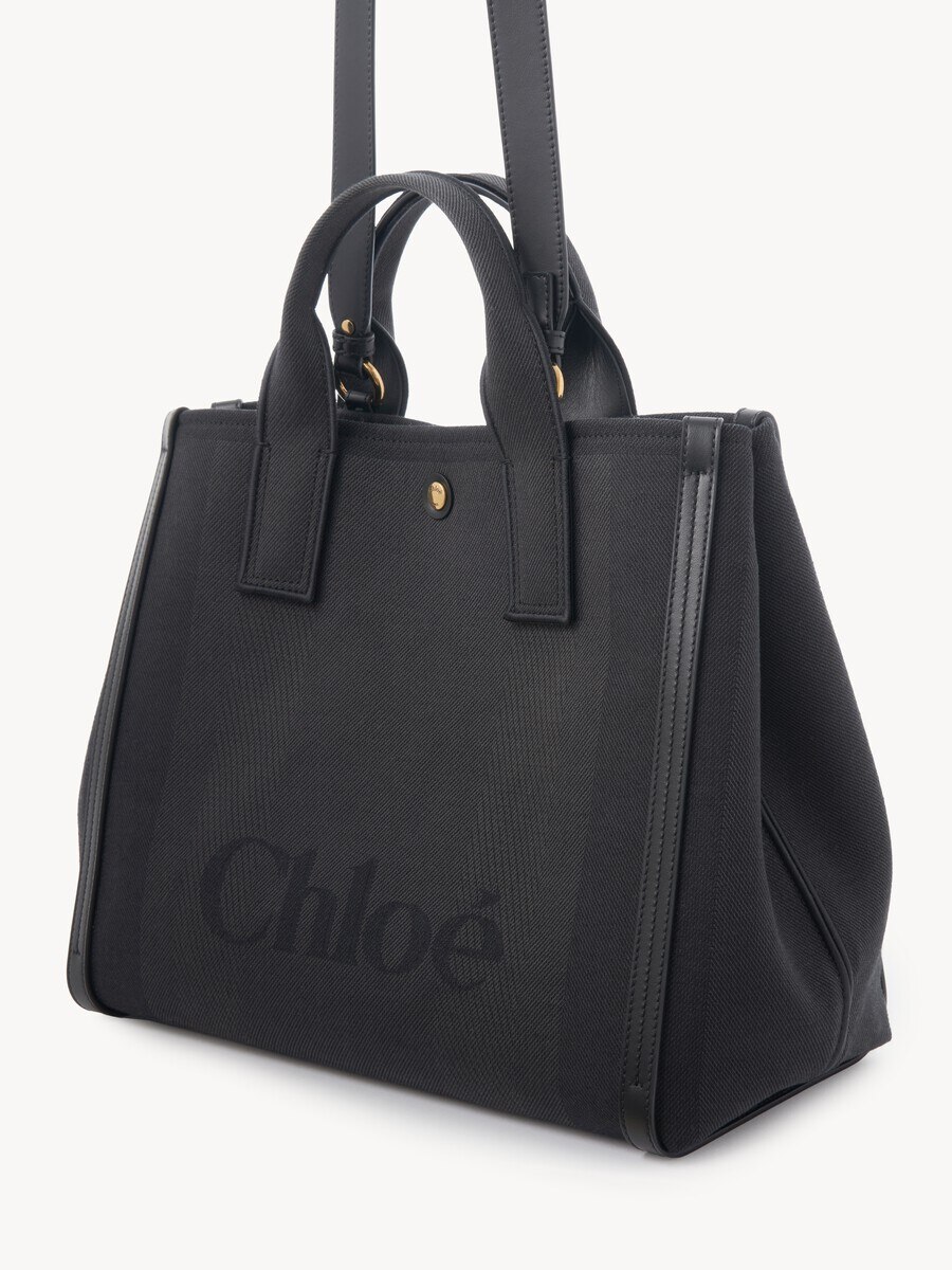 Chlo&eacute; Carry tote bag in canvas - 3