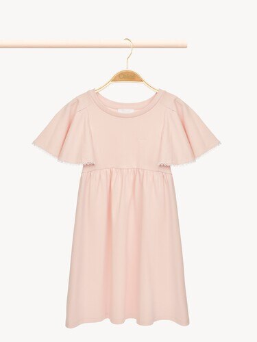 Kids' guipure-trim dress - 2