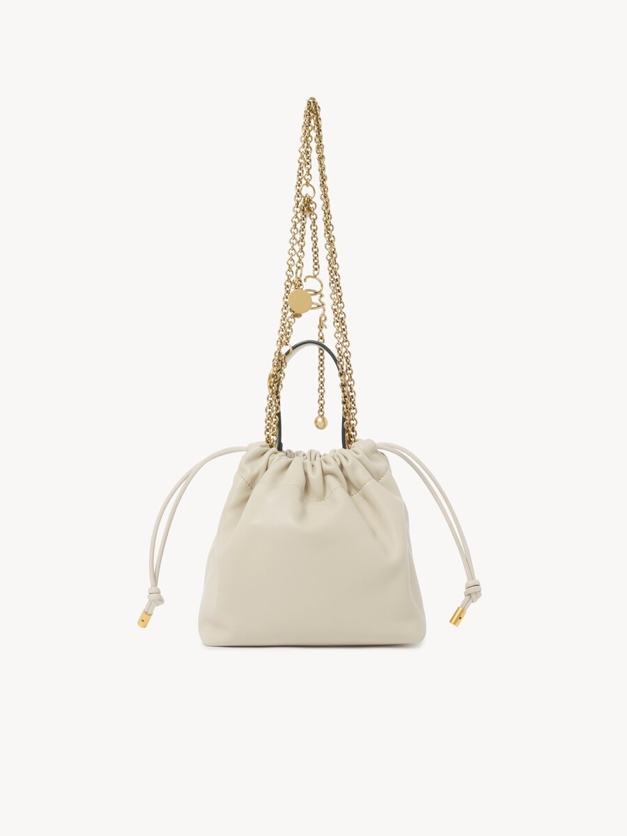 Minibolso de hombro Chlo&eacute; Icons con cadena de cuero suave - 5