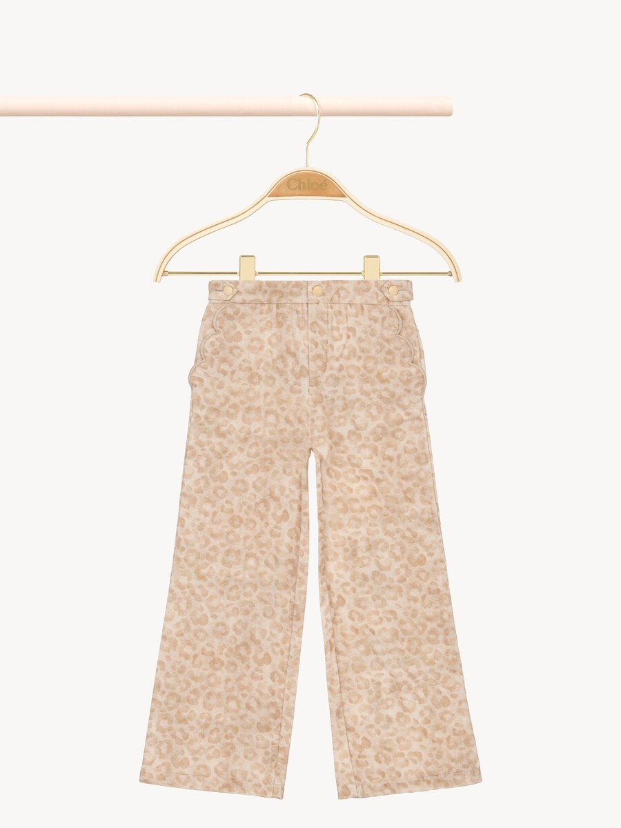 Pantalon &agrave; imprim&eacute; l&eacute;opard enfant - 1