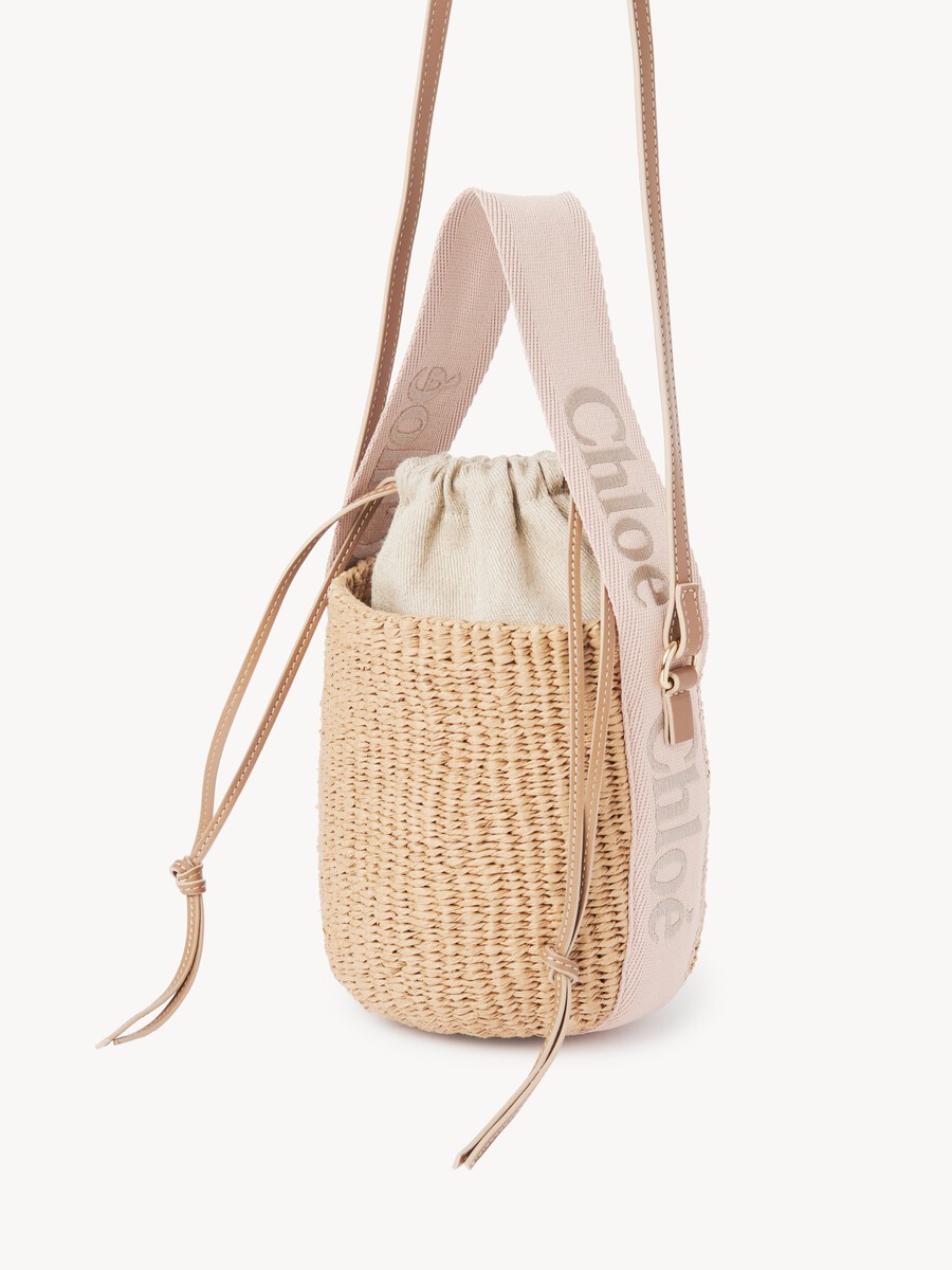Small Woody basket in natural fibers - 5