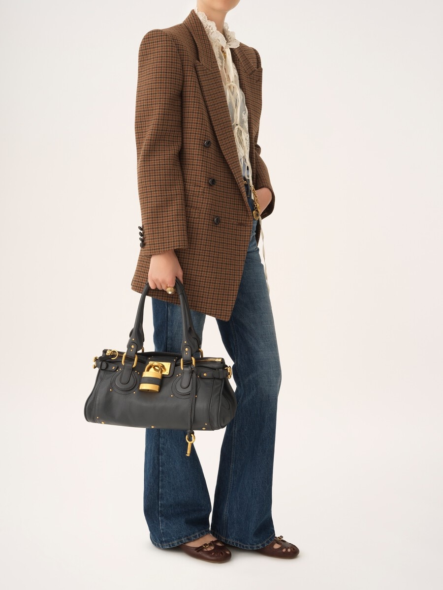 Paddington bag in grained leather - 8