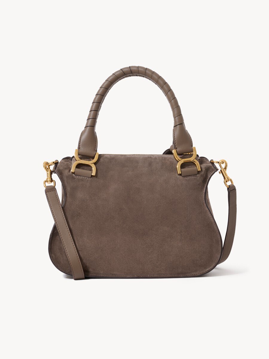 Small Marcie bag in suede leather - 5
