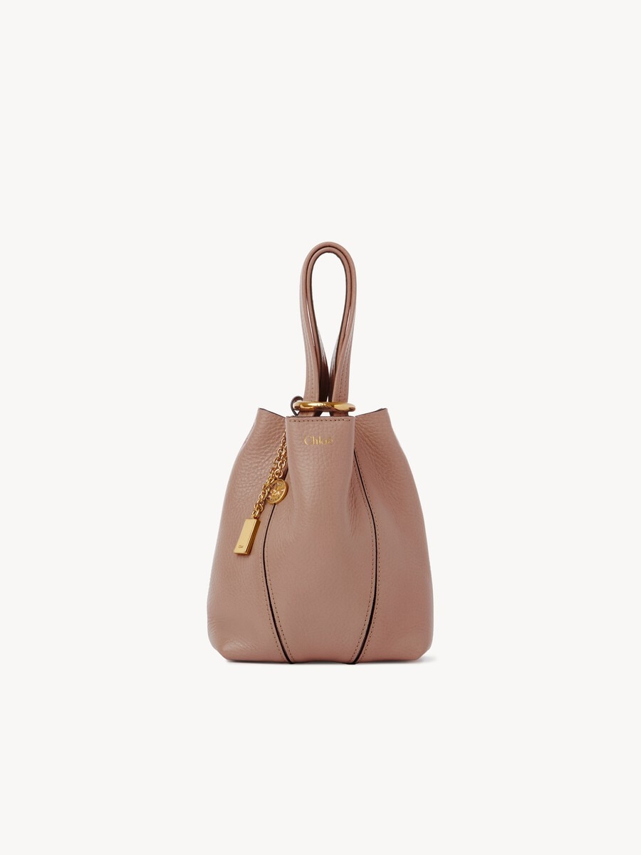 Small Chlo&eacute; Spin tote bag in grained leather - 2