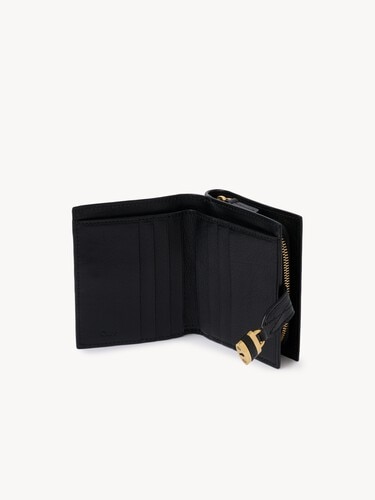 Paddington square wallet in grained leather - 5