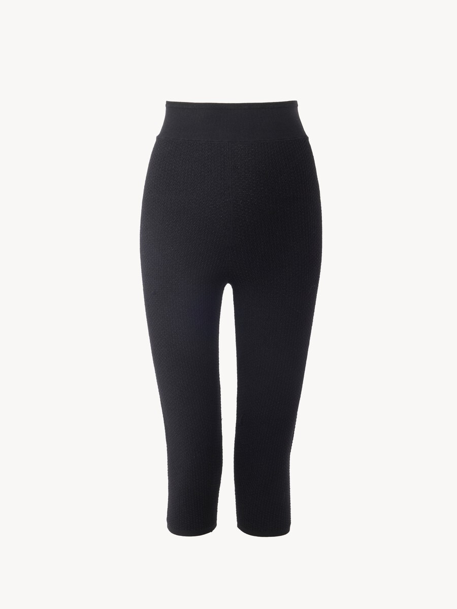 Capri leggings in a stretch knit - 2