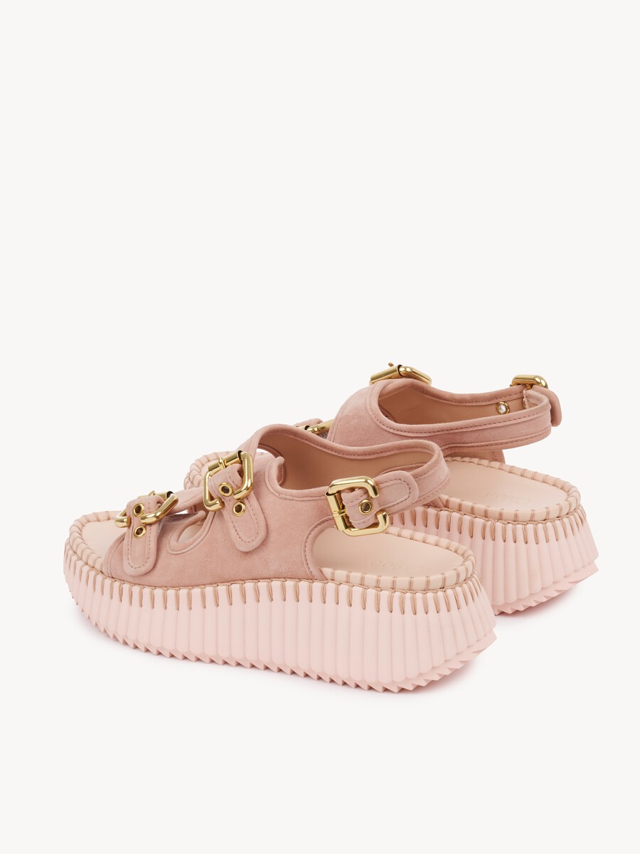 Sandalias con cu&ntilde;a Nama - 6