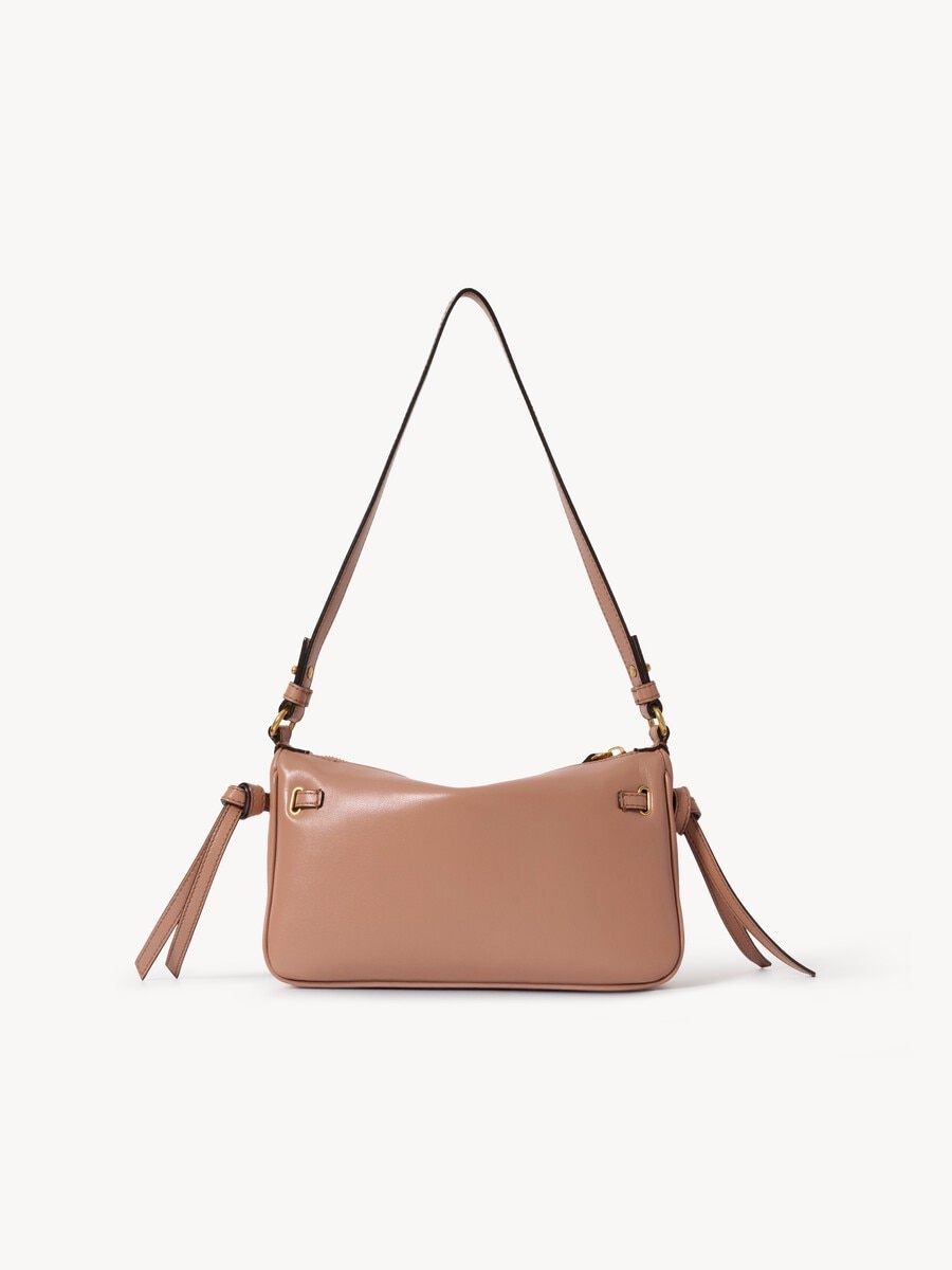 Mini Paddington Sling pouch with strap in soft leather - 3