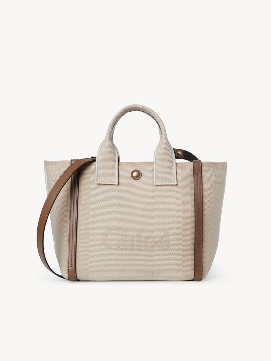 Small Chlo&eacute; Carry tote bag in canvas - 4
