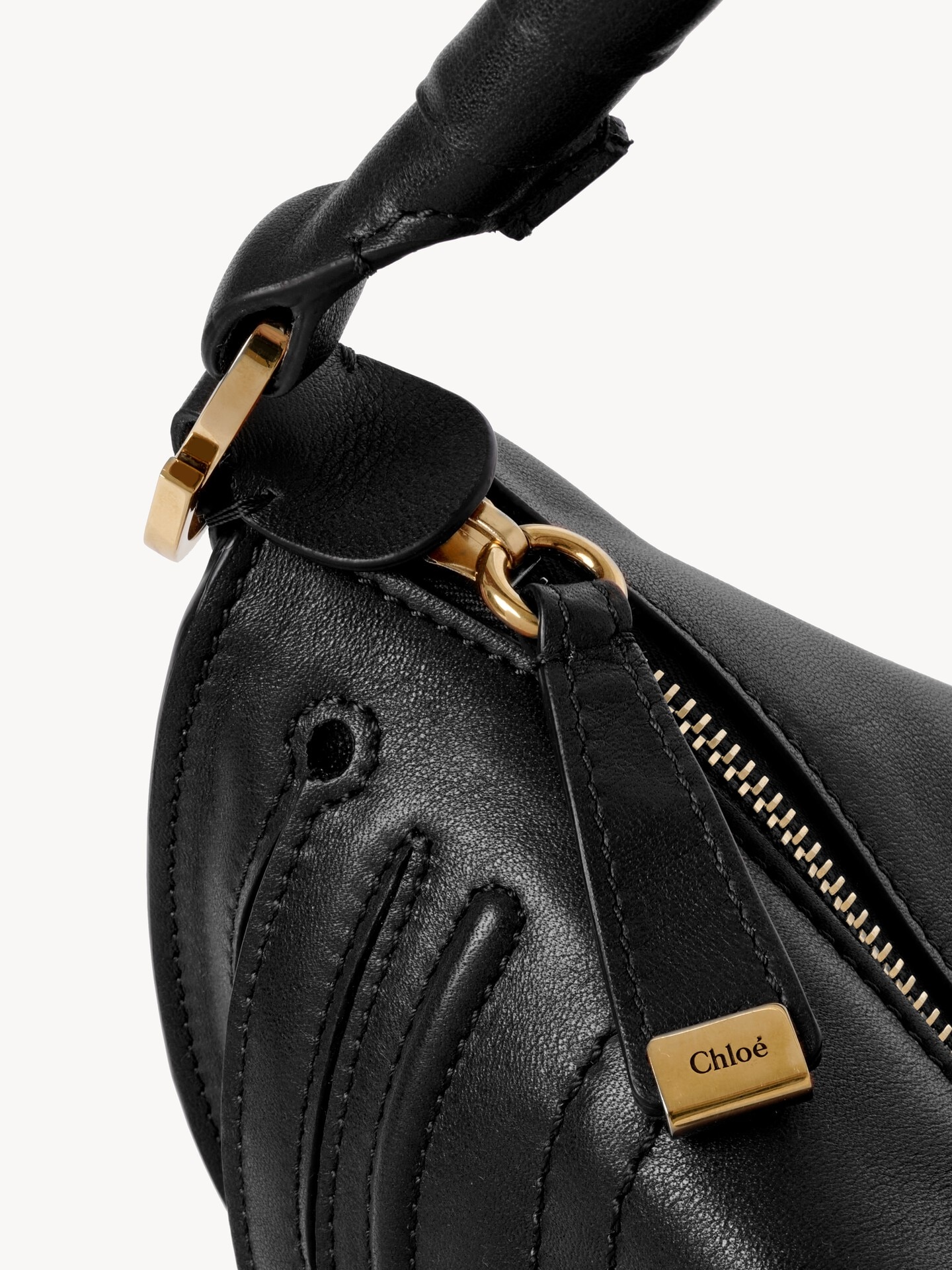 Mini Marcie shoulder bag in soft leather - 6.0