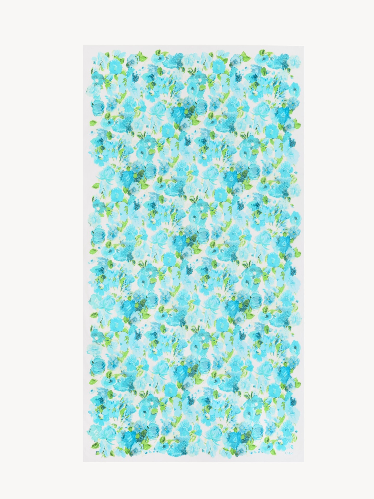 The Chlo&eacute; Wild Flowers pareo in cotton voile - 1.0