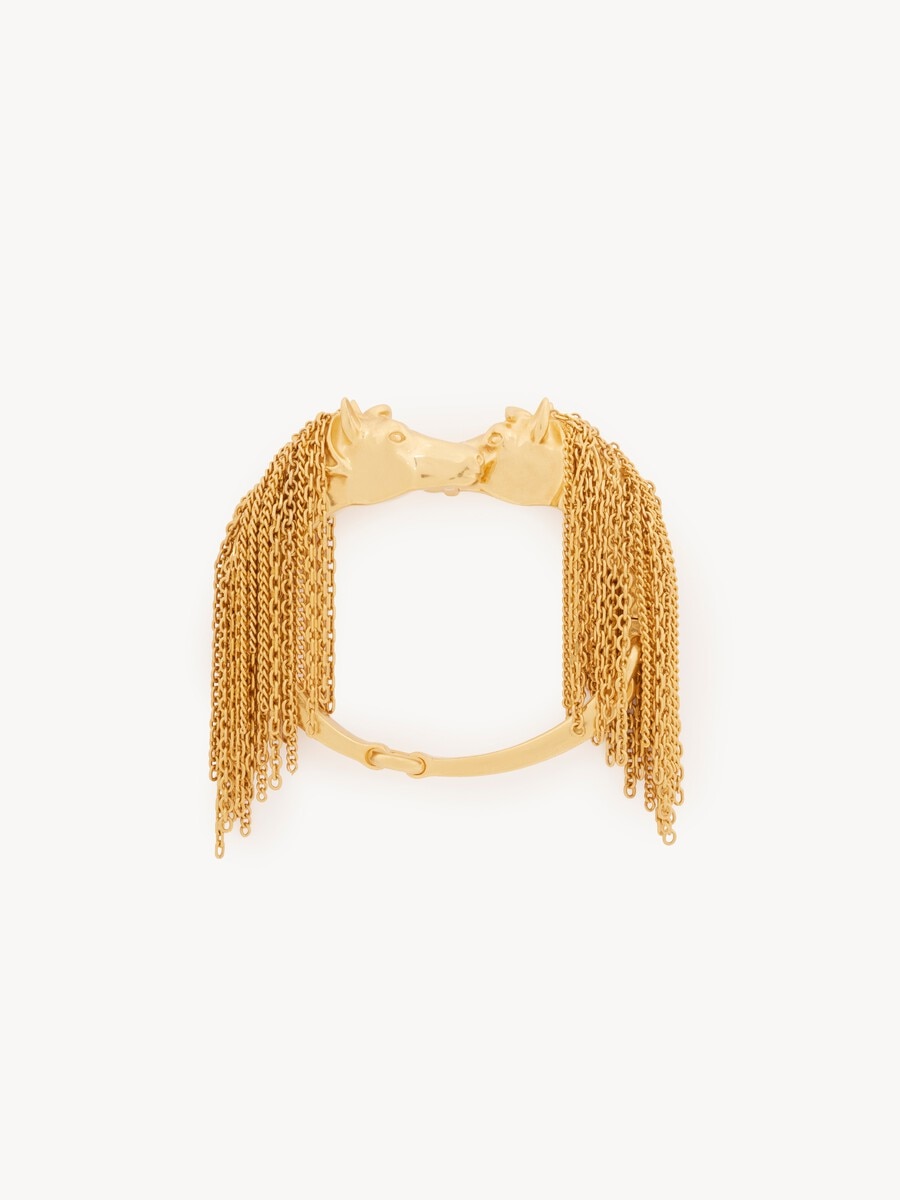 The Chlo&eacute; Chain Horse Toi et Moi bracelet - 1