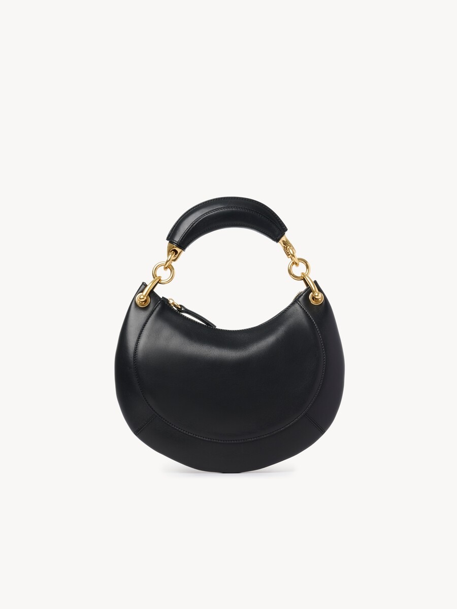 Small Chlo&eacute; Banana zipped hobo in soft leather - 5