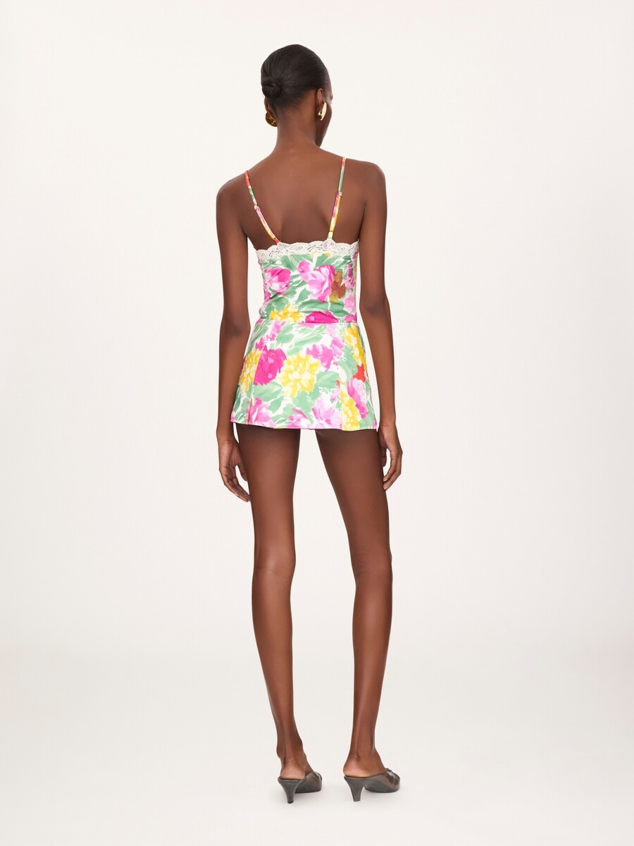 Garden-print bodysuit - 5