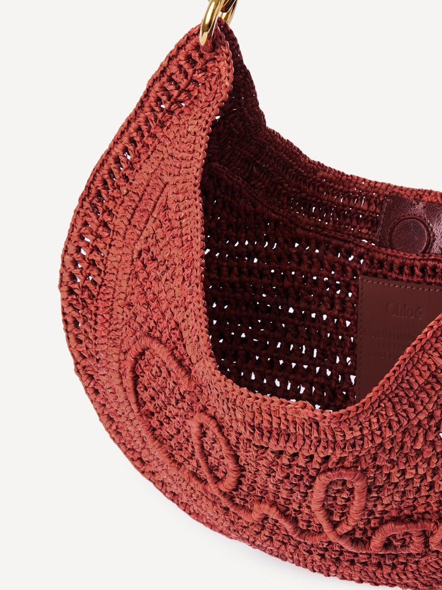 Bolso hobo Summer Banana de rafia - 6