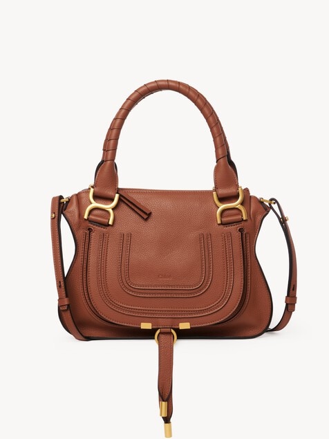 Bolso peque&ntilde;o Marcie de cuero granulado